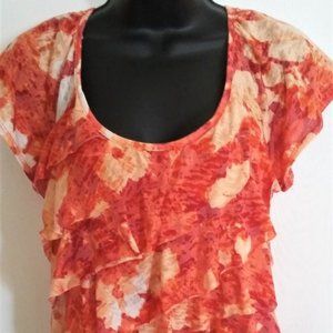 Floral Sleeveless Blouse